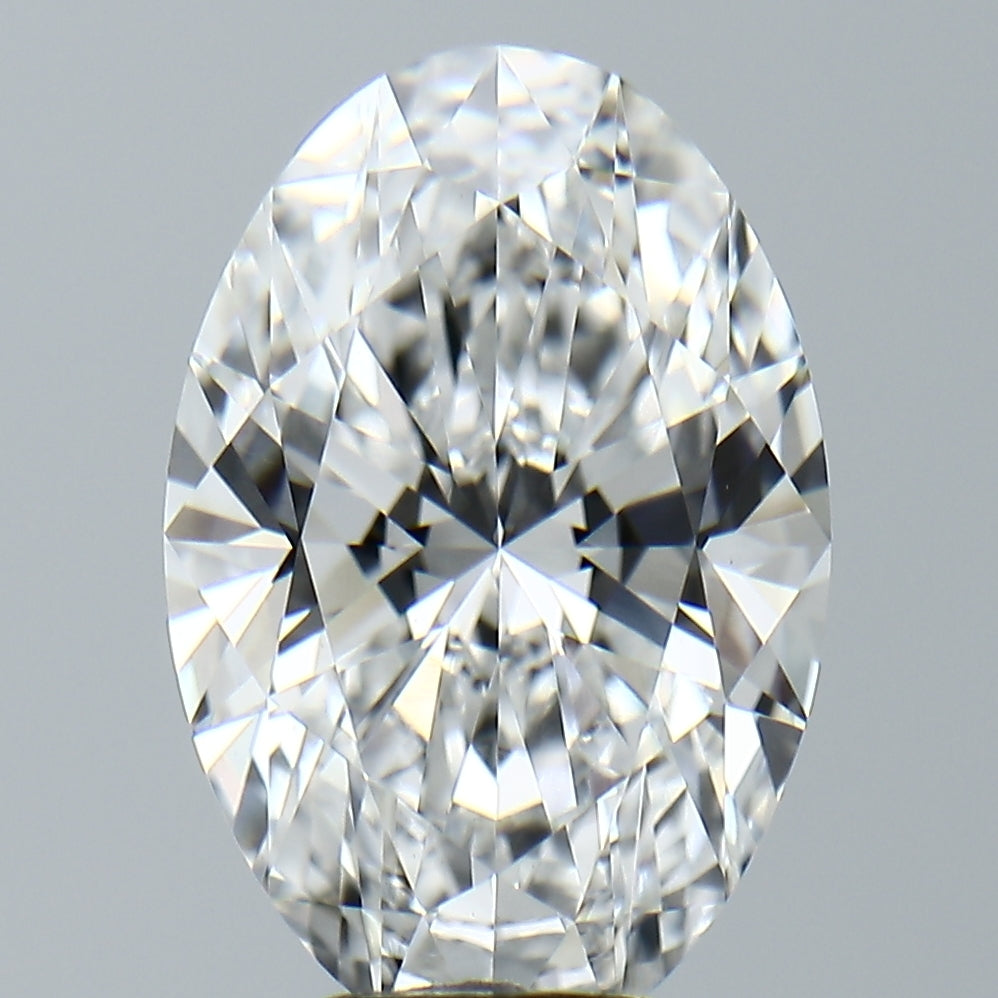 Lab-Grown 5.72 Carat Oval Shape Diamond color E Clarity VVS2, precious stones, engagement diamonds