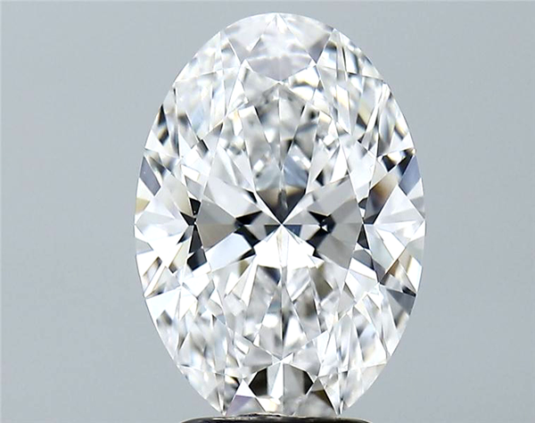 Lab-Grown 2.84 Carat Oval Shape Diamond color E Clarity VVS2 With GIA Certificate, precious stones, engagement diamonds