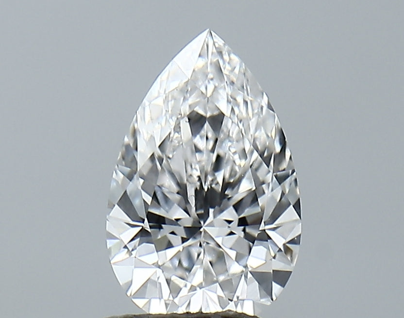 Lab-Grown 1.21 Carat Pear Shape Diamond color D Clarity VS1, precious stones, engagement diamonds