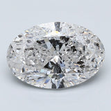 2.52 Carat Oval Shape Diamond color F Clarity I2, natural diamonds, precious stones, engagement diamonds