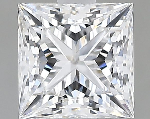 Lab-Grown 1.14 Carat Princess Cut Diamond color D Clarity VVS1, precious stones, engagement diamonds