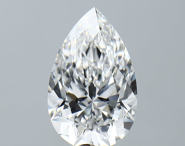 Lab-Grown 6.52 Carat Pear Shape Diamond color E Clarity VS1 With GIA Certificate, precious stones, engagement diamonds