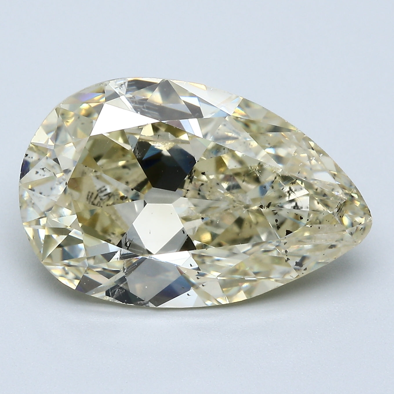 6.01 Carat Pear Shape Natural Mined Diamond Fancy Light Brownish Yellow Color SI2 Clarity With GIA Certificate, natural diamonds, precious stones, engagement diamonds
