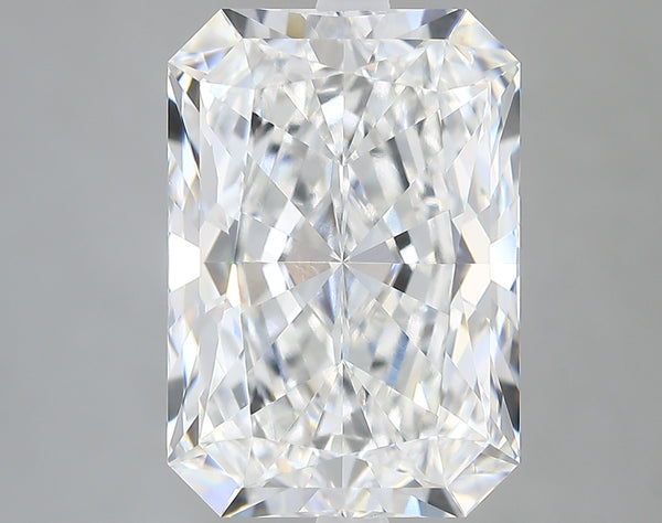 Lab-Grown 6.37 Carat Radiant Cut Diamond color E Clarity VVS2, precious stones, engagement diamonds