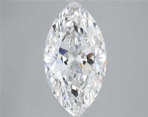 Lab-Grown 2.62 Carat Marquis Shape Diamond color E Clarity VVS2, precious stones, engagement diamonds