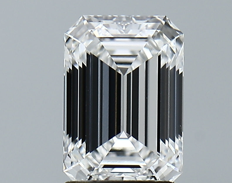 Lab-Grown 2.11 Carat Emerald Cut Diamond color D Clarity VS1 With GIA Certificate, precious stones, engagement diamonds