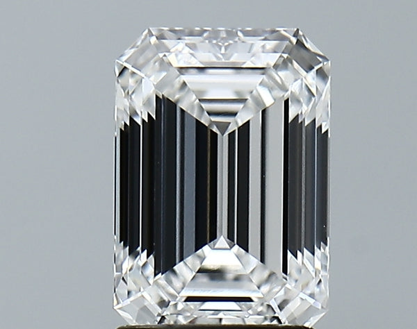 Lab-Grown 2.11 Carat Emerald Cut Diamond color D Clarity VS1 With GIA Certificate, precious stones, engagement diamonds