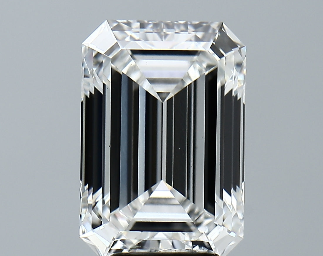 Lab-Grown 5.38 Carat Emerald Cut Diamond color F Clarity VS1, precious stones, engagement diamonds
