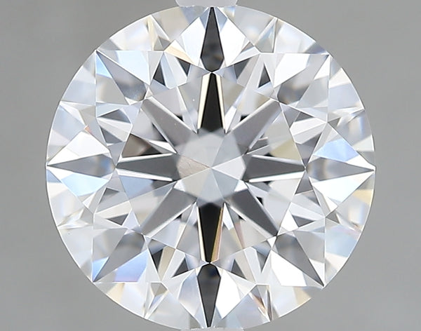 Lab-Grown 2.91 Carat Round Brilliant Diamond color D Clarity VVS2, precious stones, engagement diamonds