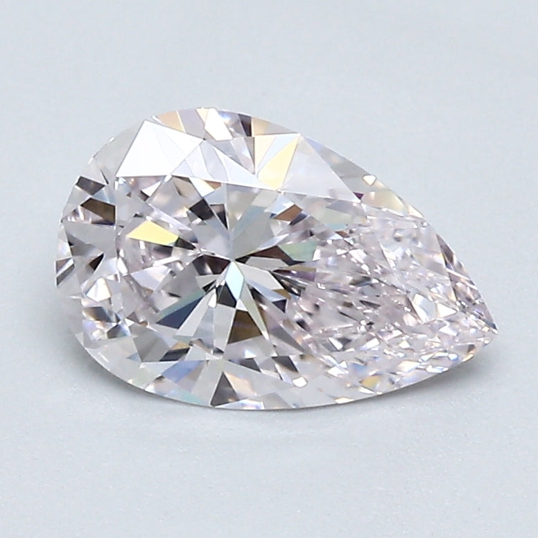 1.06 Carat Pear Shape Diamond color Very Light  Pink Clarity FL, natural diamonds, precious stones, engagement diamonds