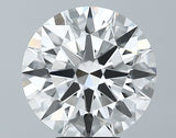 Lab-Grown 4.78 Carat Round Brilliant Diamond color D Clarity VVS2 With GIA Certificate, precious stones, engagement diamonds