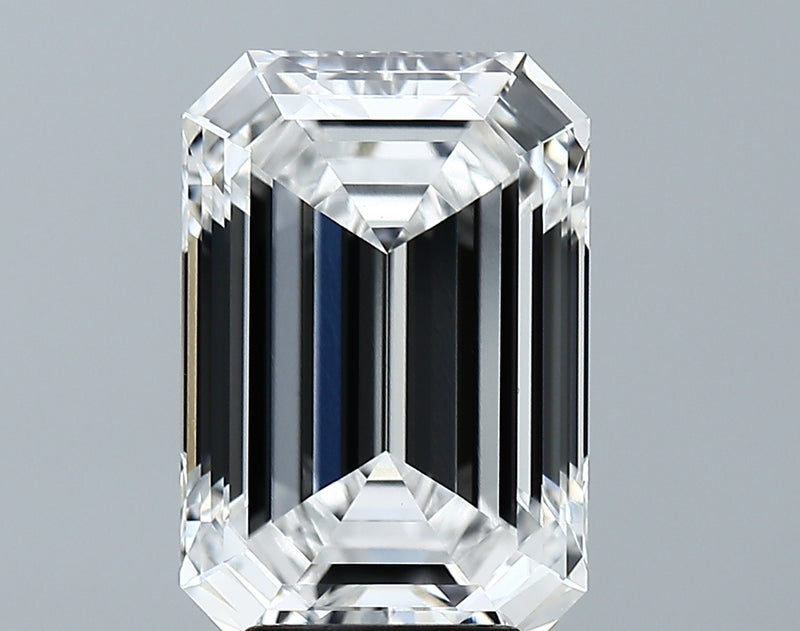 Lab-Grown 5.05 Carat Emerald Cut Diamond color E Clarity VVS2 With GIA Certificate, precious stones, engagement diamonds