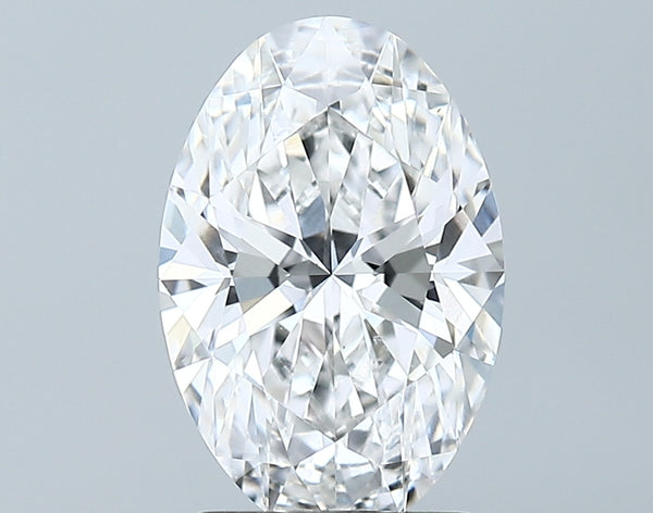Lab-Grown 2.19 Carat Oval Shape Diamond color E Clarity VS1 With GIA Certificate, precious stones, engagement diamonds
