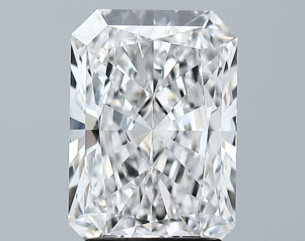 Lab-Grown 2.64 Carat Radiant Cut Diamond color E Clarity VVS2 With GIA Certificate, precious stones, engagement diamonds