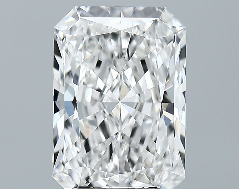 Lab-Grown 3.72 Carat Radiant Cut Diamond color F Clarity VVS2 With GIA Certificate, precious stones, engagement diamonds