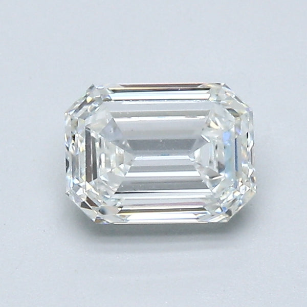 1.00 Carat Emerald Cut Natural Mined Diamond G Color VS1 Clarity With GIA Certificate, natural diamonds, precious stones, engagement diamonds