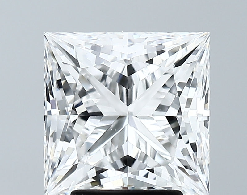 Lab-Grown 3.77 Carat Princess Cut Diamond color D Clarity VVS2 With GIA Certificate, precious stones, engagement diamonds