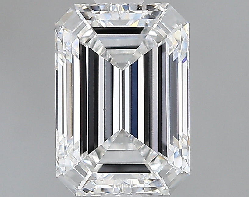 Lab-Grown 1.53 Carat Emerald Cut Diamond color E Clarity VVS2, precious stones, engagement diamonds