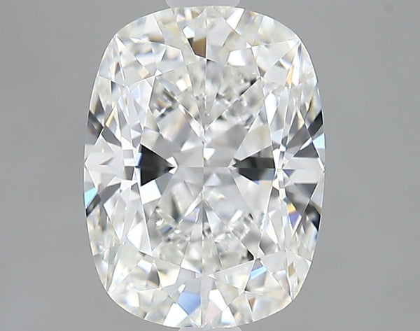 Lab-Grown 2.07 Carat Cushion Modified Brilliant Cut Diamond color F Clarity VVS1, precious stones, engagement diamonds