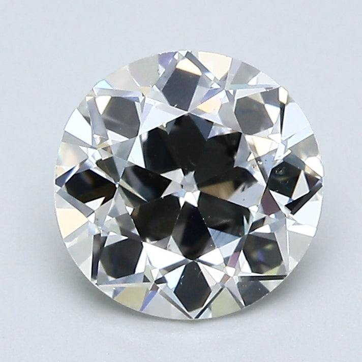 1.57 Carat Old European Cut Diamond color J Clarity SI1, natural diamonds, precious stones, engagement diamonds