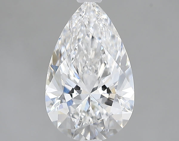 Lab-Grown 1.59 Carat Pear Shape Diamond color E Clarity VS1, precious stones, engagement diamonds