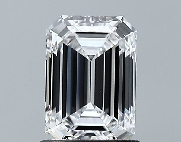 Lab-Grown 1.01 Carat Emerald Cut Diamond color D Clarity VVS2, precious stones, engagement diamonds