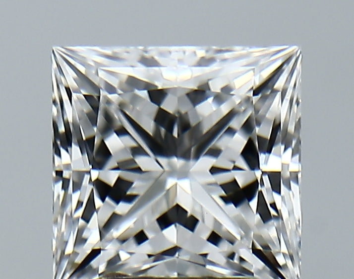 Lab-Grown 2.51 Carat Princess Cut Diamond color E Clarity VVS2 With GIA Certificate, precious stones, engagement diamonds