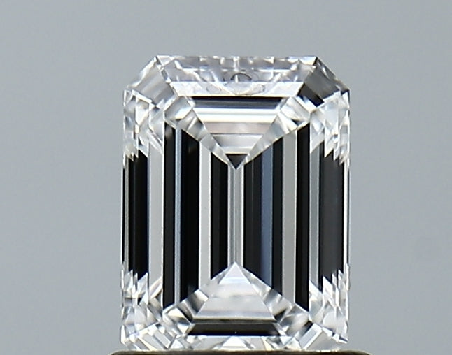 Lab-Grown 1.00 Carat Emerald Cut Diamond color E Clarity VS1 With GIA Certificate, precious stones, engagement diamonds
