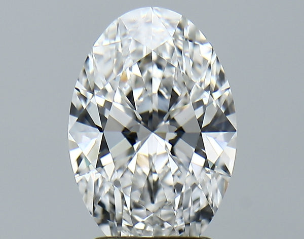 Lab-Grown 2.66 Carat Oval Shape Diamond color E Clarity VVS2, precious stones, engagement diamonds