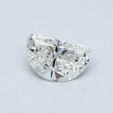 0.40 Carat Half Moon Shape Diamond color H Clarity SI1, natural diamonds, precious stones, engagement diamonds