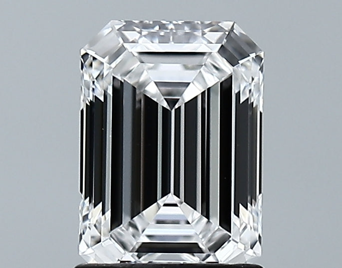 Lab-Grown 1.40 Carat Emerald Cut Diamond color D Clarity VS1 With GIA Certificate, precious stones, engagement diamonds