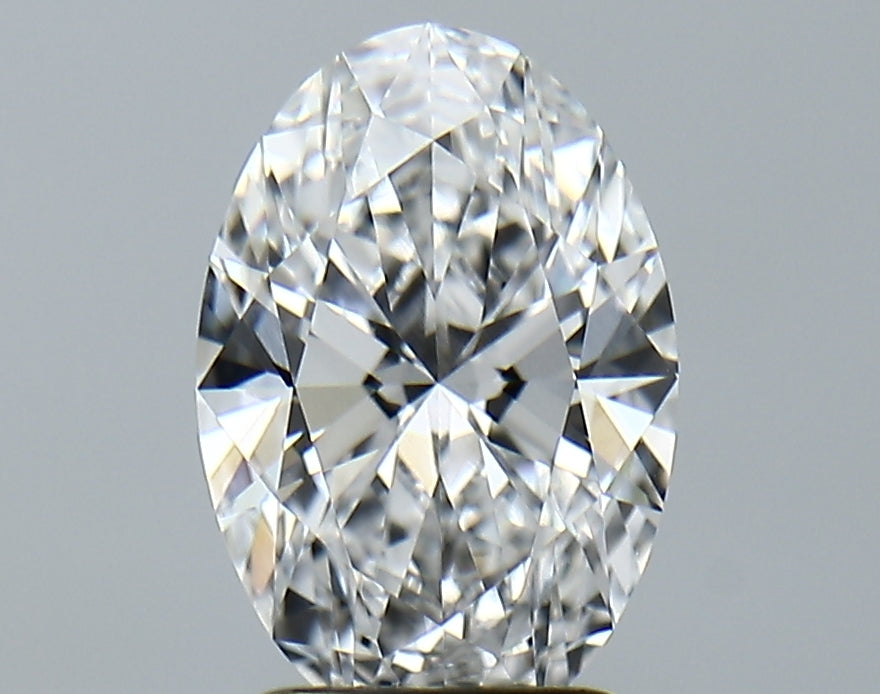 Lab-Grown 2.11 Carat Oval Shape Diamond color D Clarity VVS1 With GIA Certificate, precious stones, engagement diamonds
