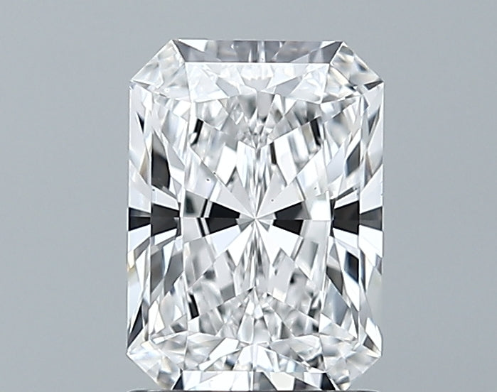 Lab-Grown 1.27 Carat Radiant Cut Diamond color D Clarity VS2 With GIA Certificate, precious stones, engagement diamonds