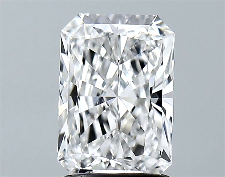 Lab-Grown 1.74 Carat Radiant Cut Diamond color E Clarity VVS2 With GIA Certificate, precious stones, engagement diamonds