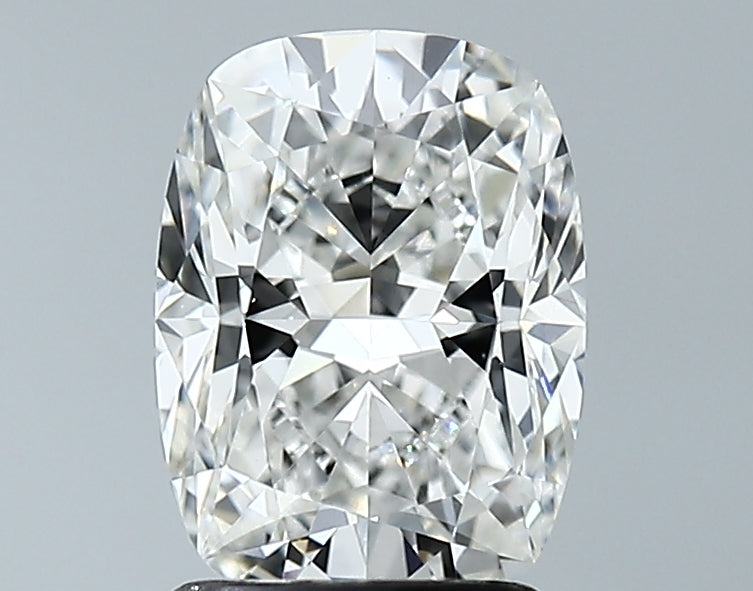 Lab-Grown 1.74 Carat Cushion Brilliant Diamond color F Clarity VVS2, precious stones, engagement diamonds