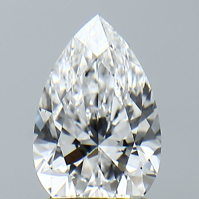 Lab-Grown 1.51 Carat Pear Shape Diamond color D Clarity VVS2, precious stones, engagement diamonds