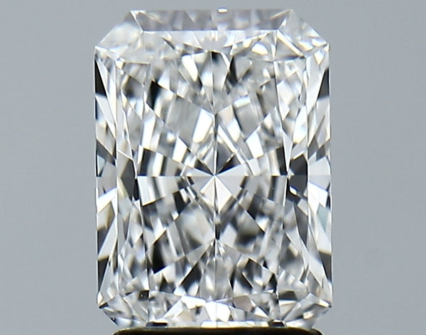 Lab-Grown 2.13 Carat Radiant Cut Diamond color E Clarity VVS2 With GIA Certificate, precious stones, engagement diamonds
