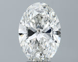 Lab-Grown 4.22 Carat Oval Shape Diamond color G Clarity VS1 With GIA Certificate, precious stones, engagement diamonds