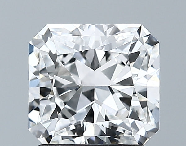 Lab-Grown 1.63 Carat Square Radiant Cut Diamond color E Clarity VVS1 With GIA Certificate, precious stones, engagement diamonds