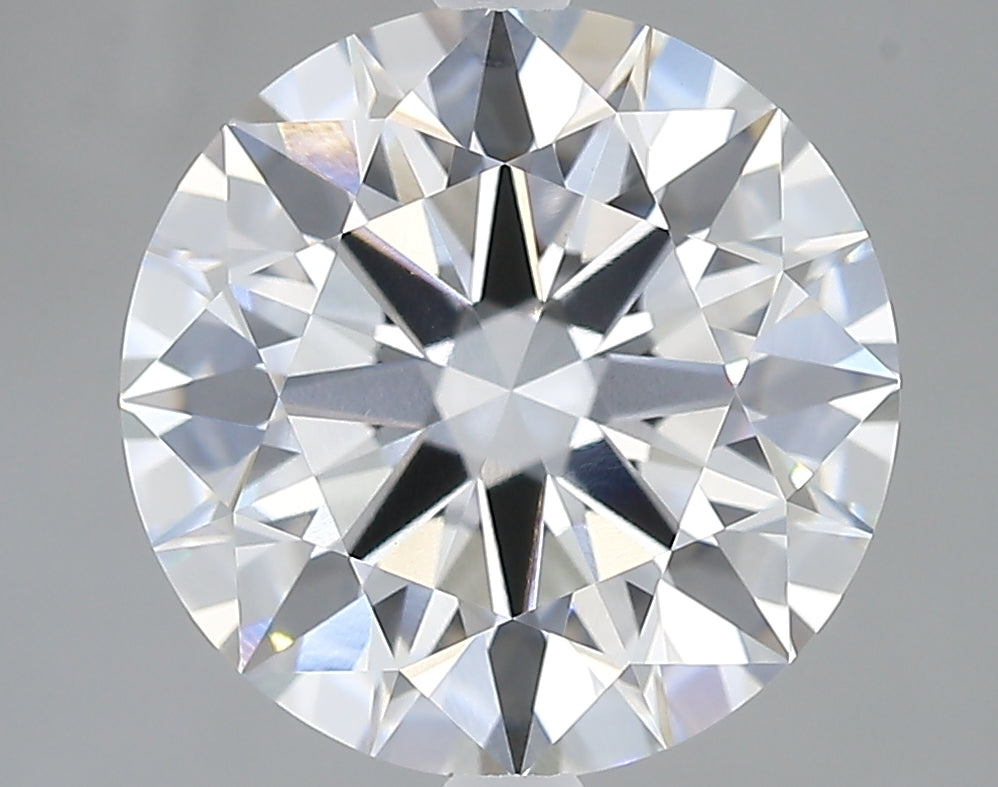 Lab-Grown 3.79 Carat Round Brilliant Diamond color E Clarity VVS2, precious stones, engagement diamonds