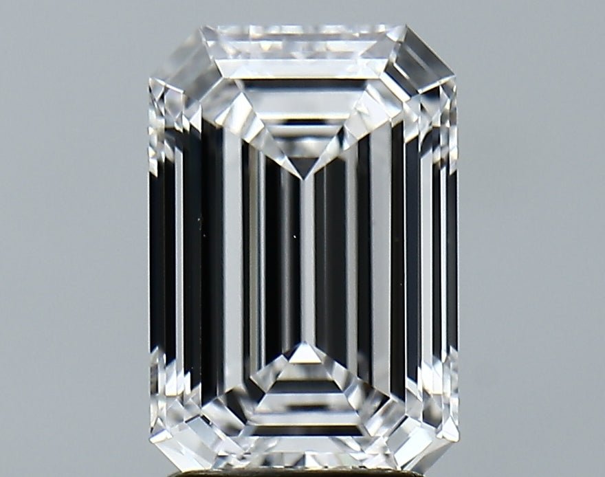 Lab-Grown 2.50 Carat Emerald Cut Diamond color D Clarity VVS2 With GIA Certificate, precious stones, engagement diamonds