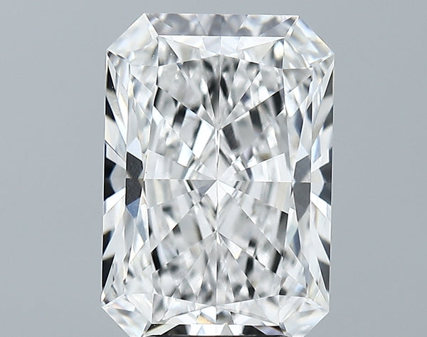 Lab-Grown 4.15 Carat Radiant Cut Diamond color E Clarity VVS2 With GIA Certificate, precious stones, engagement diamonds