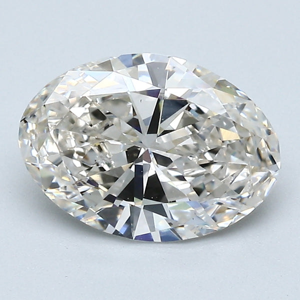 2.00 Carat Oval Shape Natural Mined Diamond J Color SI1 Clarity With GIA Certificate, natural diamonds, precious stones, engagement diamonds
