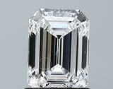 Lab-Grown 1.21 Carat Emerald Cut Diamond color D Clarity VVS2 With GIA Certificate, precious stones, engagement diamonds