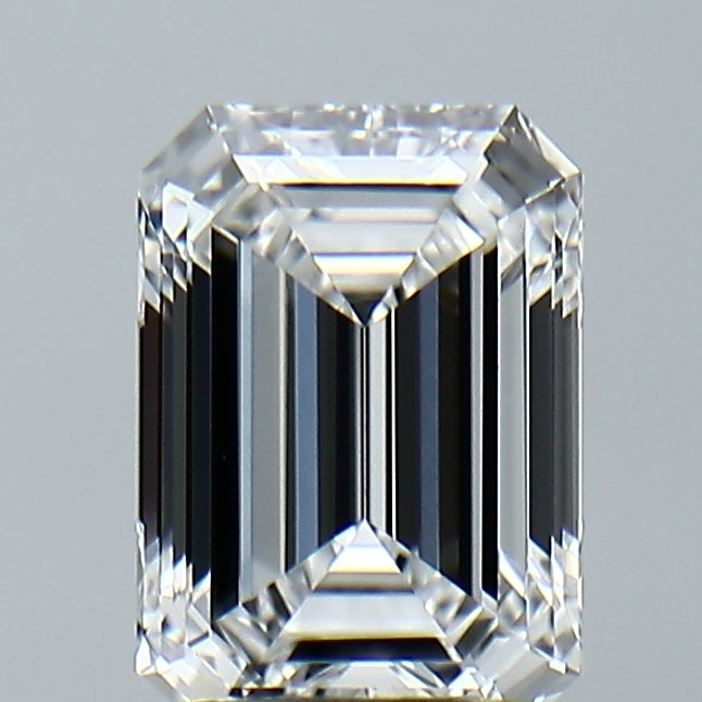 Lab-Grown 2.04 Carat Emerald Cut Diamond color E Clarity VVS2, precious stones, engagement diamonds