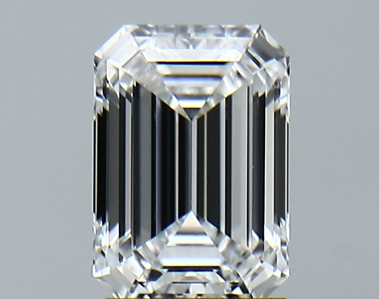 Lab-Grown 1.62 Carat Emerald Cut Diamond color E Clarity VVS2 With GIA Certificate, precious stones, engagement diamonds