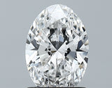 Lab-Grown 1.20 Carat Oval Shape Diamond color E Clarity VVS2 With GIA Certificate, precious stones, engagement diamonds