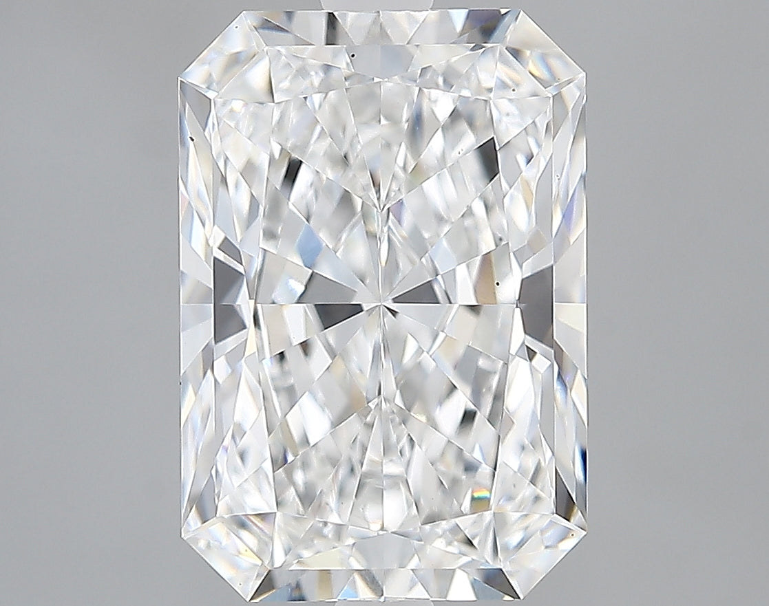 Lab-Grown 3.56 Carat Radiant Cut Diamond color E Clarity VVS2, precious stones, engagement diamonds