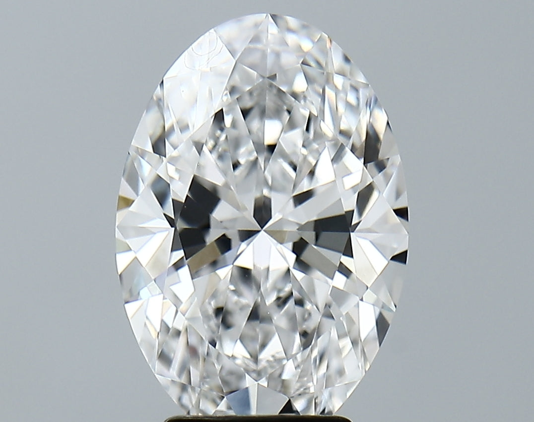 Lab-Grown 3.96 Carat Oval Shape Diamond color E Clarity VVS2 With GIA Certificate, precious stones, engagement diamonds
