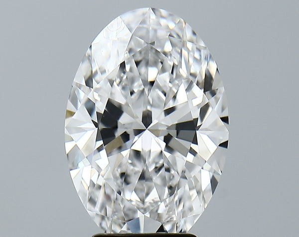 Lab-Grown 3.96 Carat Oval Shape Diamond color E Clarity VVS2 With GIA Certificate, precious stones, engagement diamonds